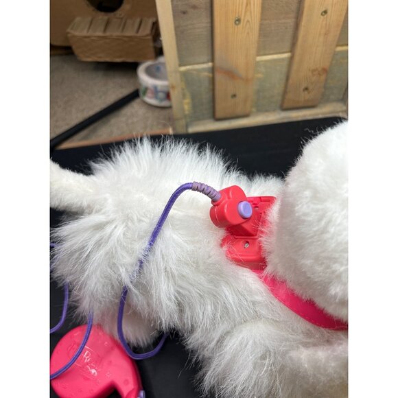 FurReal White Plush Interactive Dog Toy With Remote Control - Picture 6 of 7